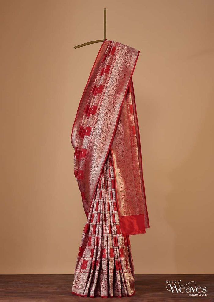 Chanderi Handwoven Handloom Pure Silk Saree 1