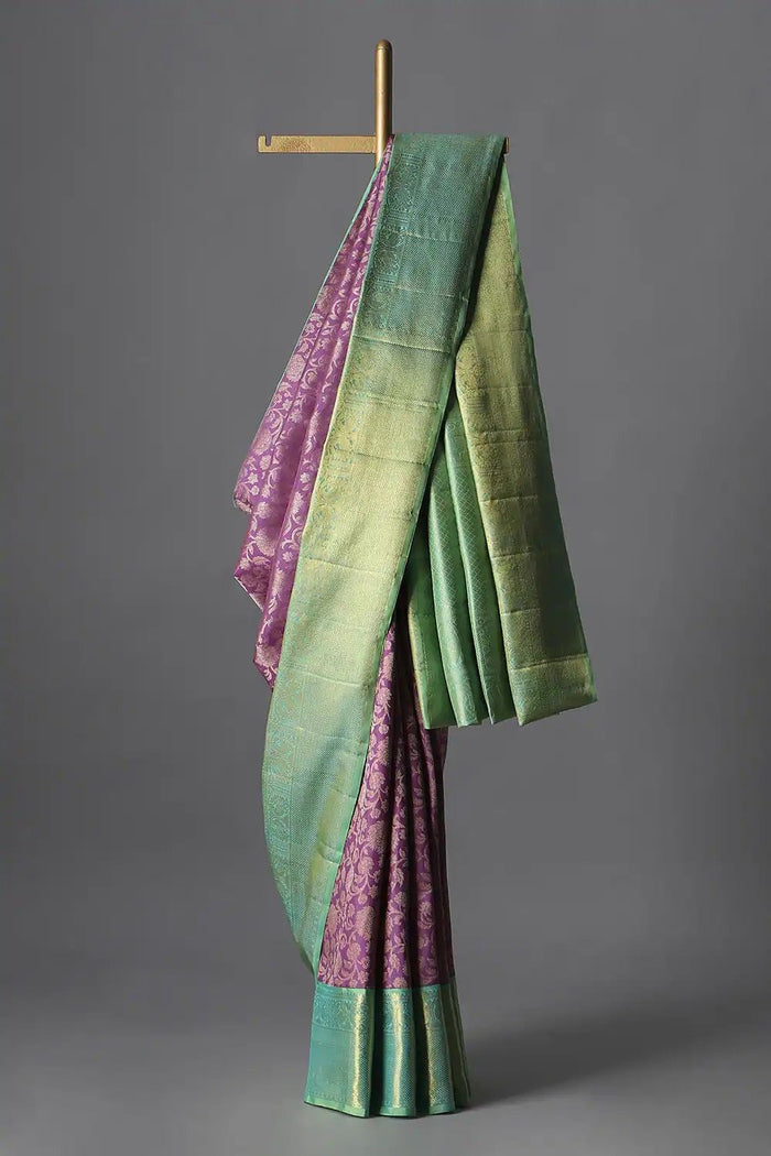 Chanderi Handwoven Handloom Pure Silk Saree 1